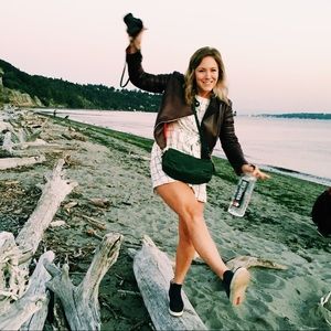 Anthropologie plaid check romper 8